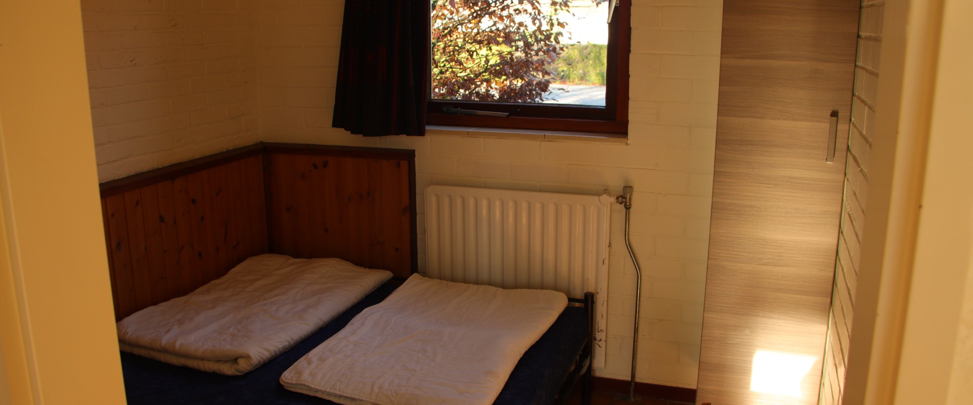 Bosuil bungalow slaapkamer 1